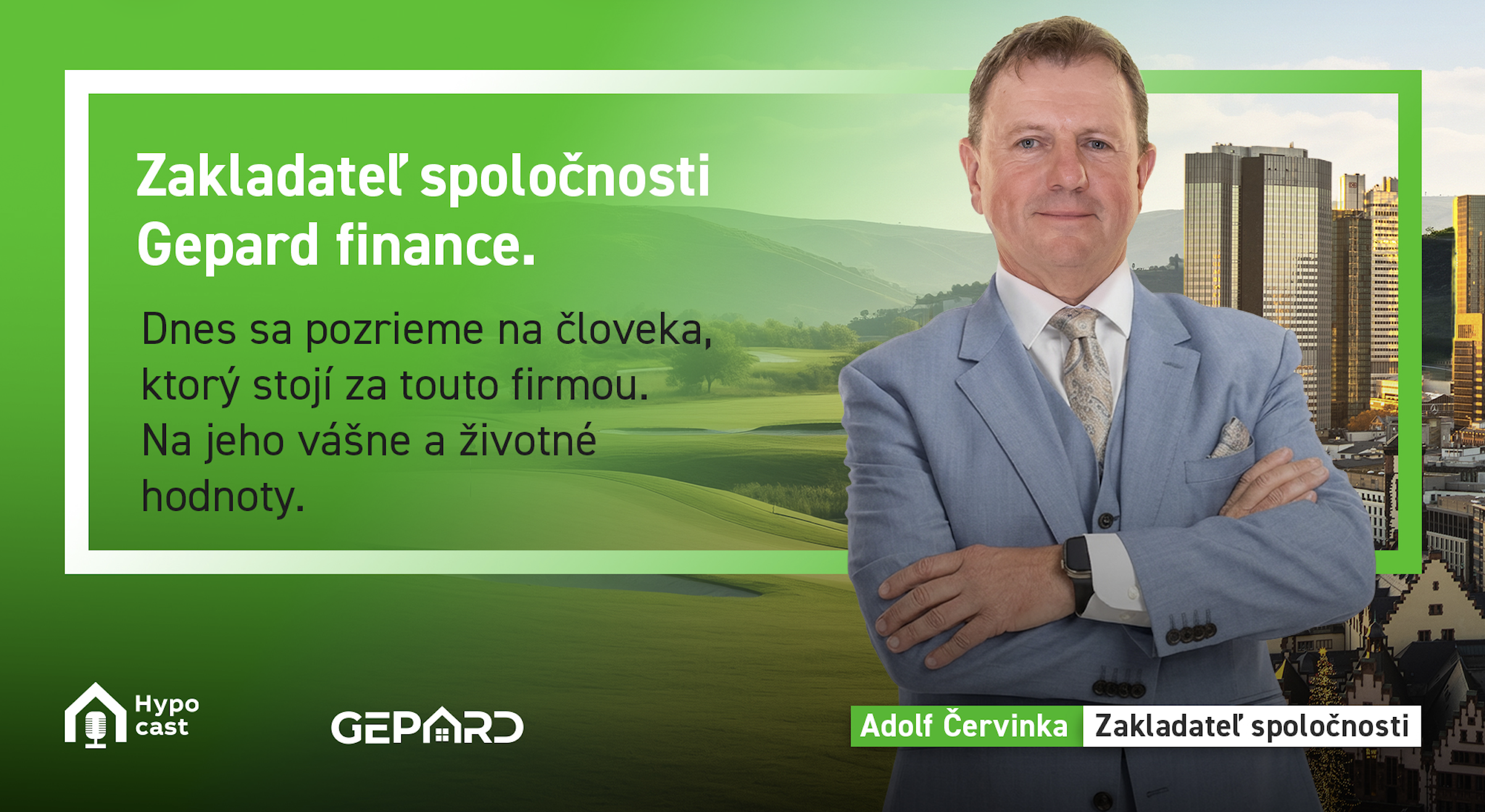 HYPOCAST 50 - ŠPECIÁL so zakladateľom a majiteľom spoločnosti GEPARD FINANCE